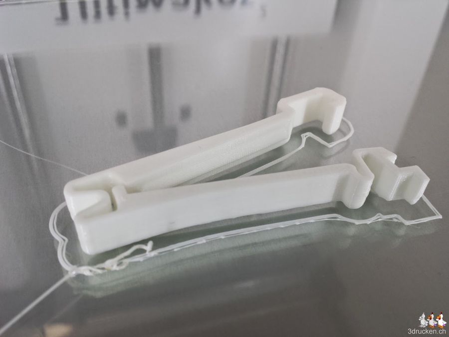 Klammern für die Plastikbeutel mit PLA drin