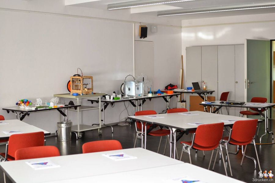 Werkstatt 3D-Drucken in der Schule: Erster Kurstag