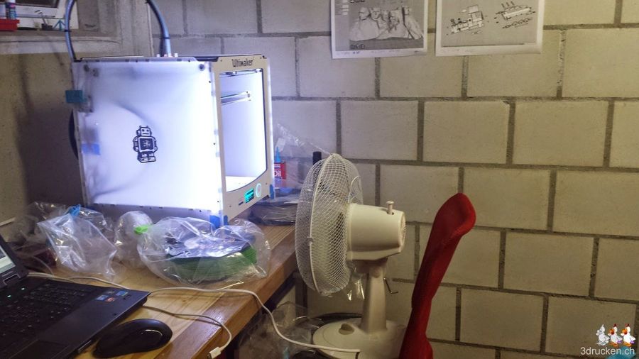 Hohe Füsse für den Ultimaker 2