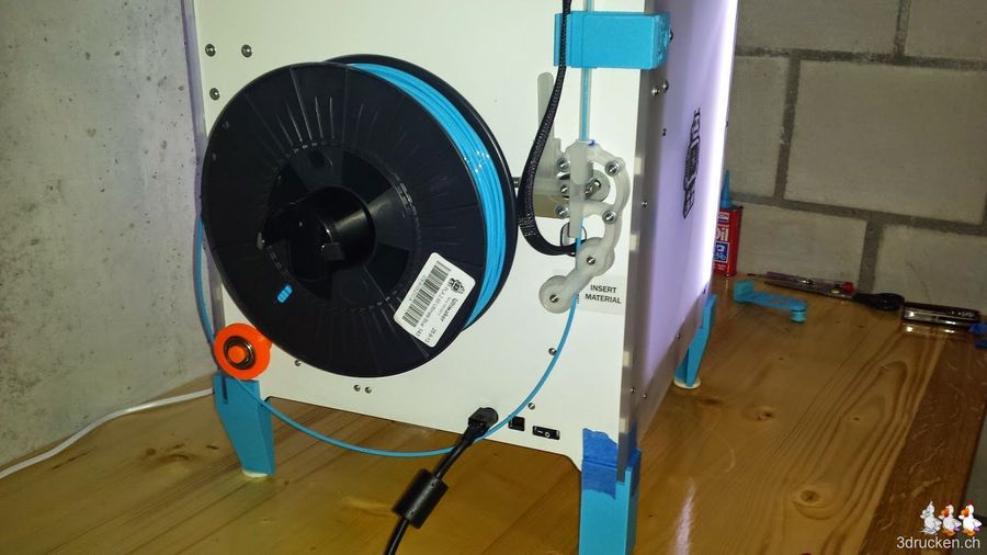 Schwachstelle am Yet Another Ultimaker 2 Feeder entdeckt