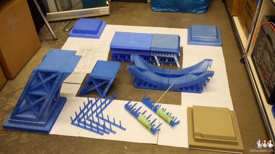 Mit dem Eiffelturm gehts langsam wieder vorwärts