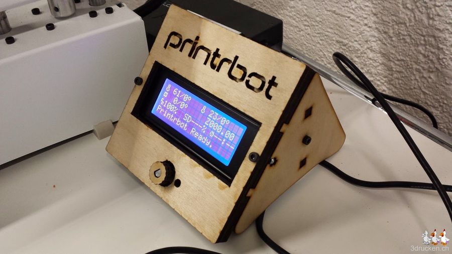 Printrbot LCD und Druck von der SD-Karte