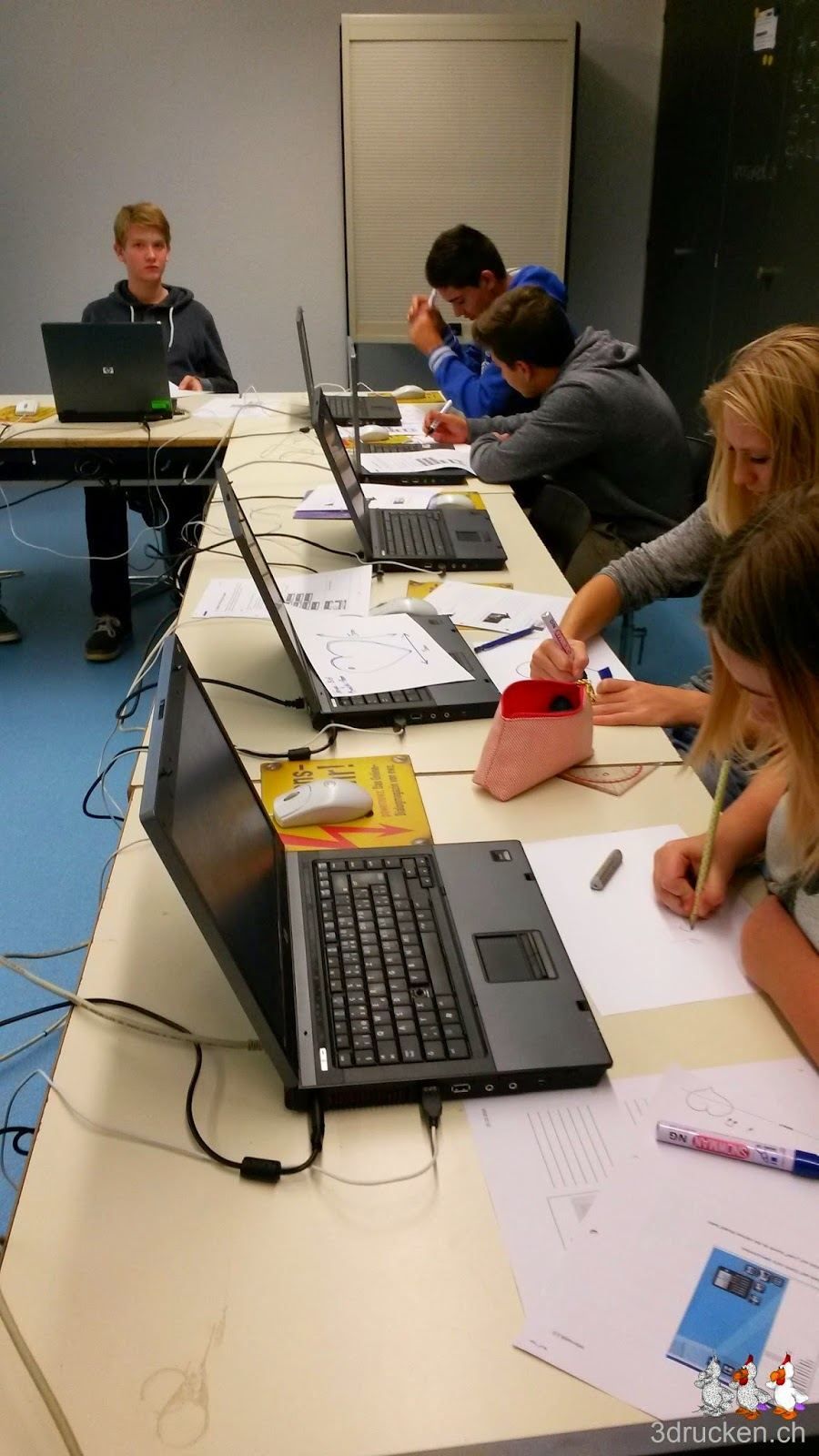 3D Drucken im Freifach Informatik