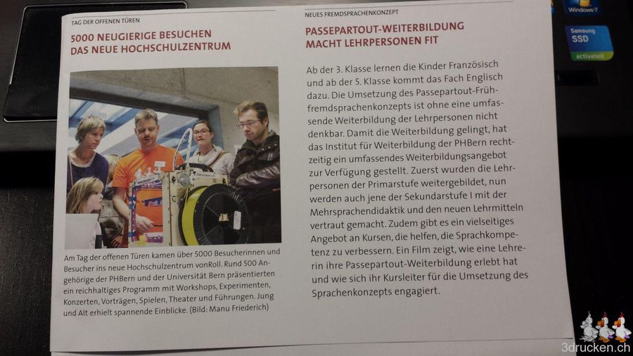 PHBern Tätigkeitsbericht 2013/2014