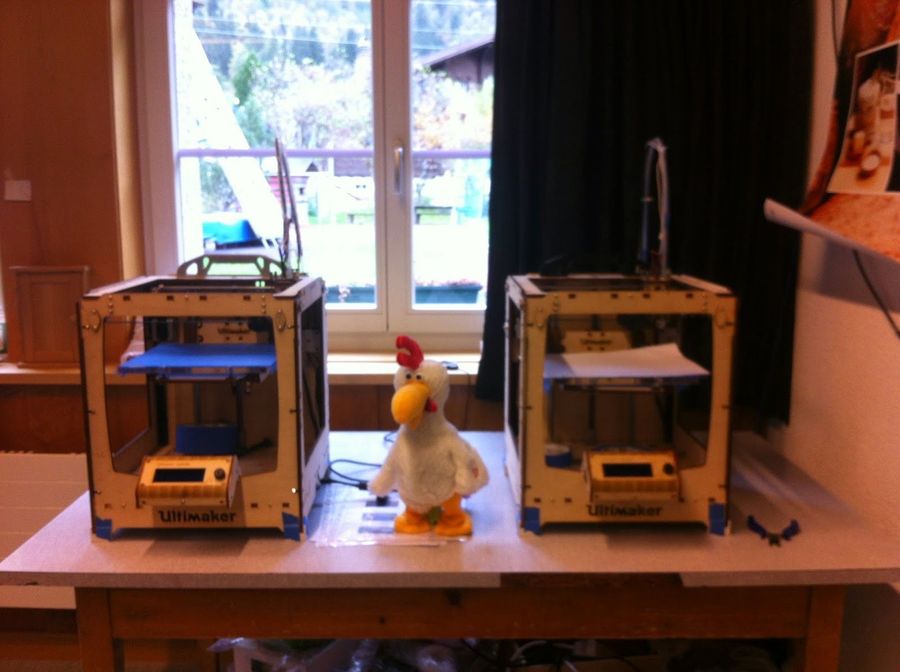 2 Ultimaker - Drucker in Guttannen eingetroffen!