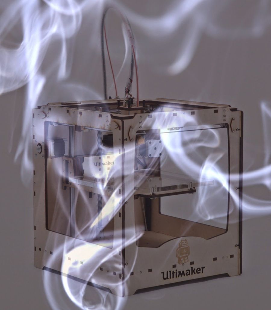 Wenn der Ultimaker qualmt..