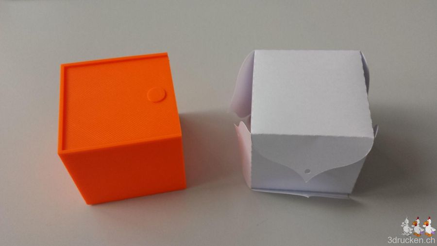 Eine gedruckte Box für Nada