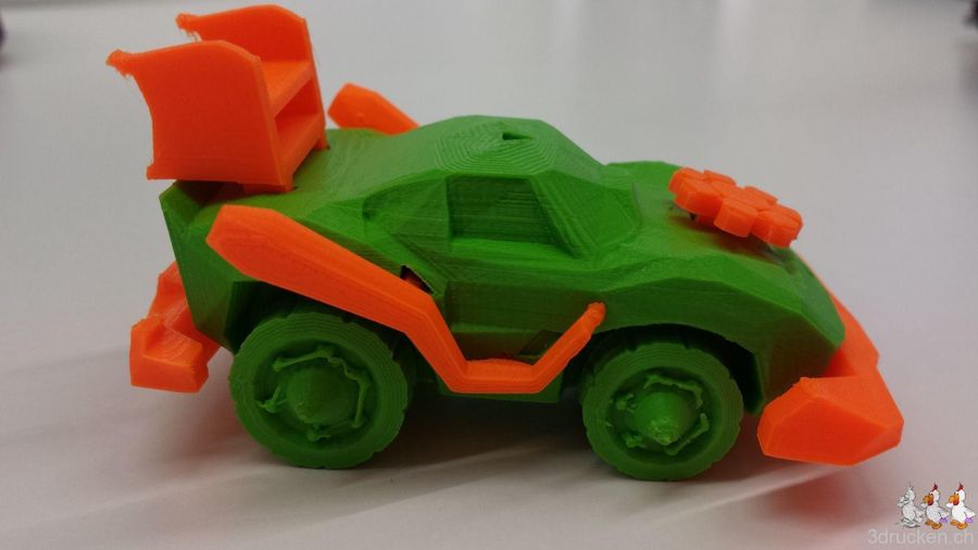 3DRacers, das 3D druckbare Rennspiel