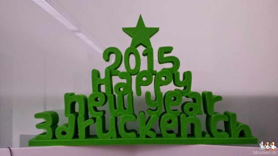 Frohes neues Jahr 2015