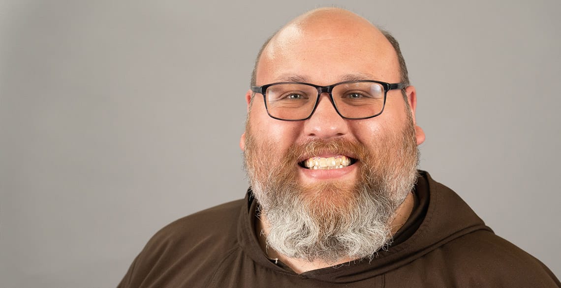 Portrait of Br. Fred Cabras, OFM Cap.