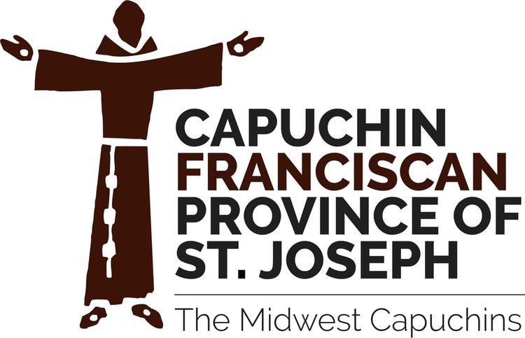 Logo of the Capuchin Franciscan Province of St. Joseph with an icon of St. Francis of Assisi.