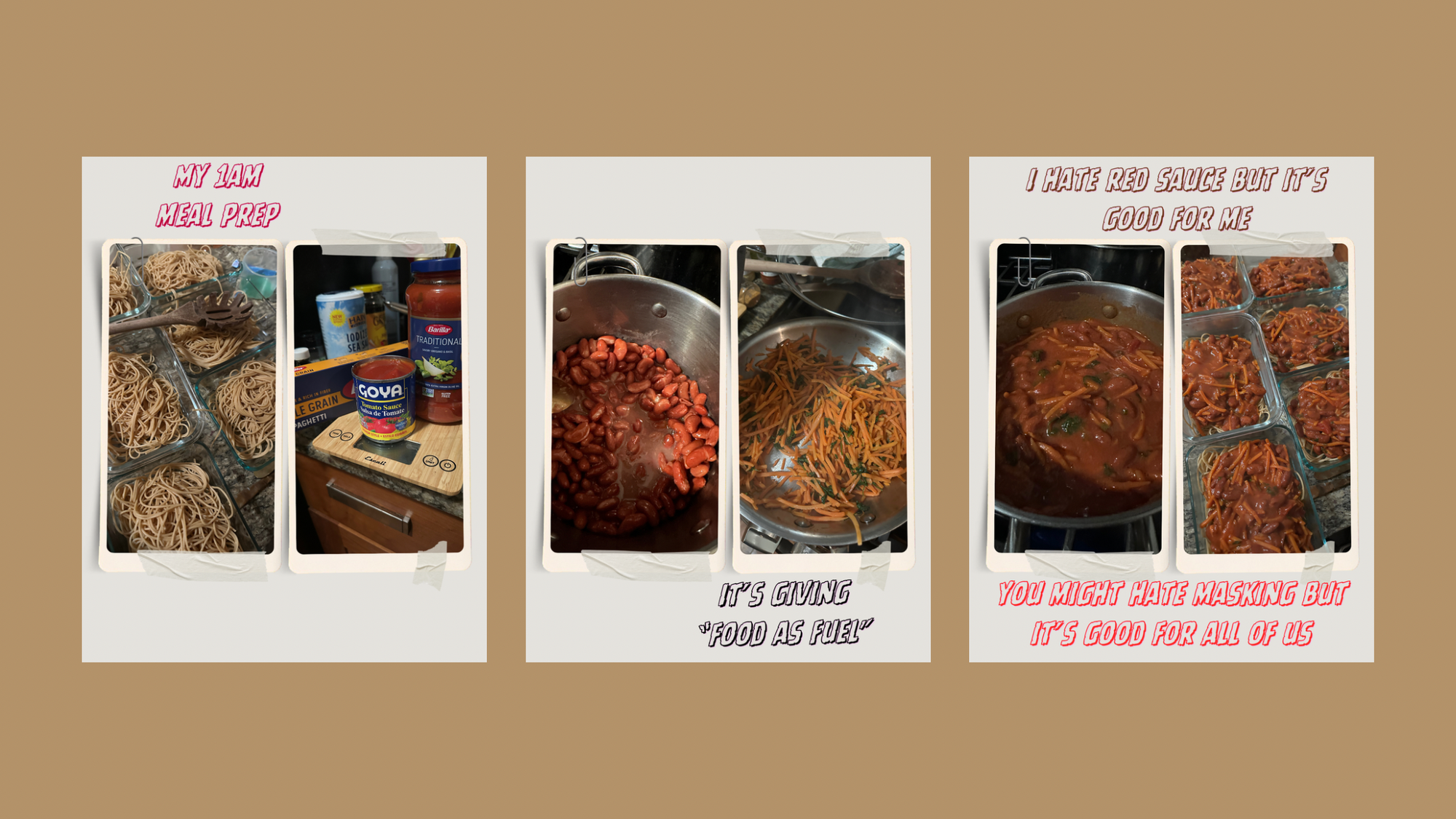 When a 6pm Nap Turns into 1am Meal Prep