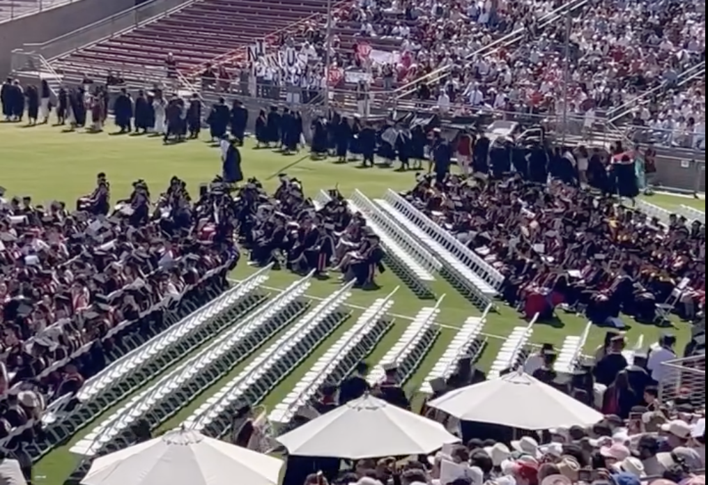 Why Stanford Graduates Walked Out of Their Commencement