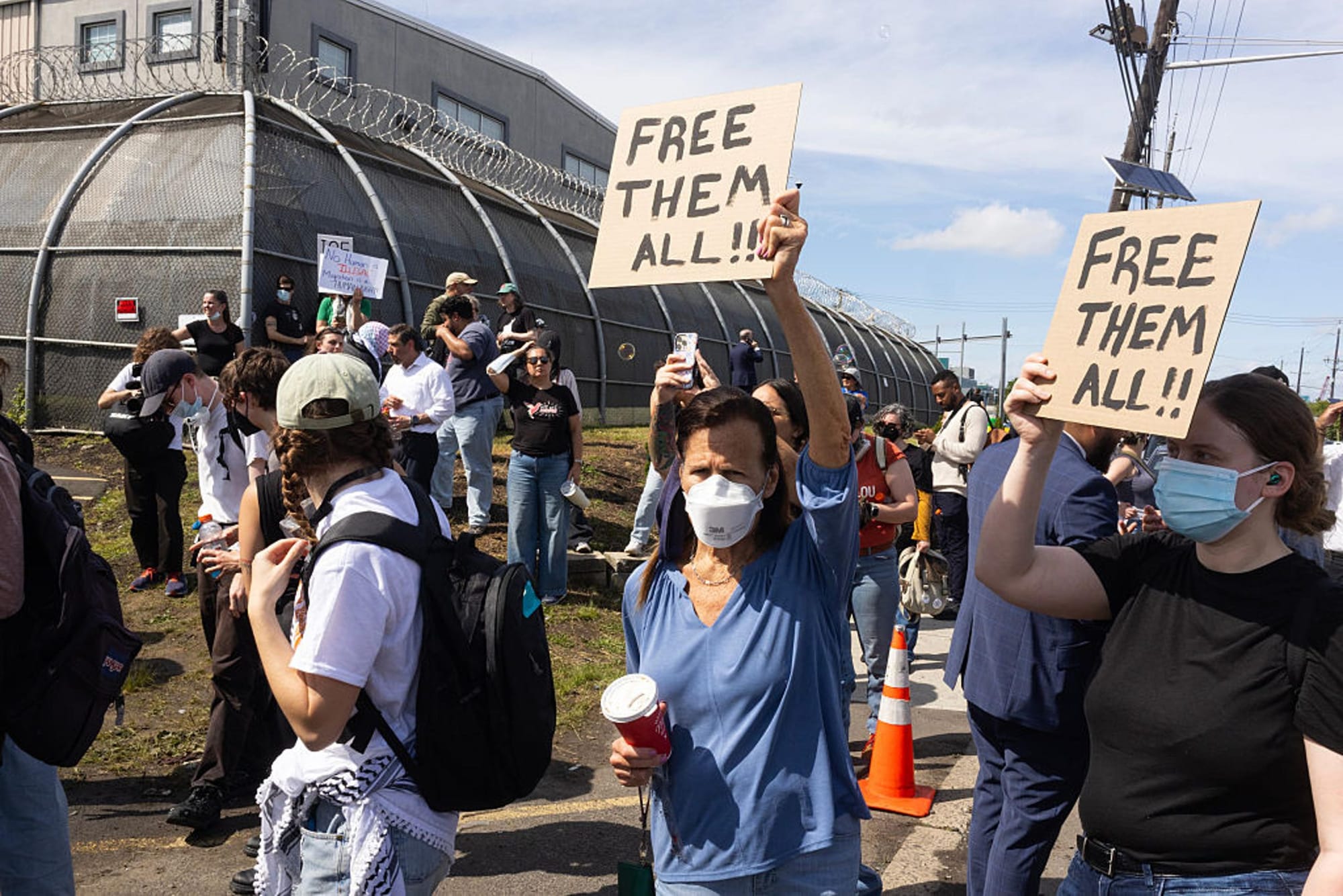 Hunger Strikes in Newark ICE Detention Center