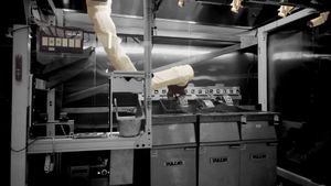 French Fries done just right by Flippy