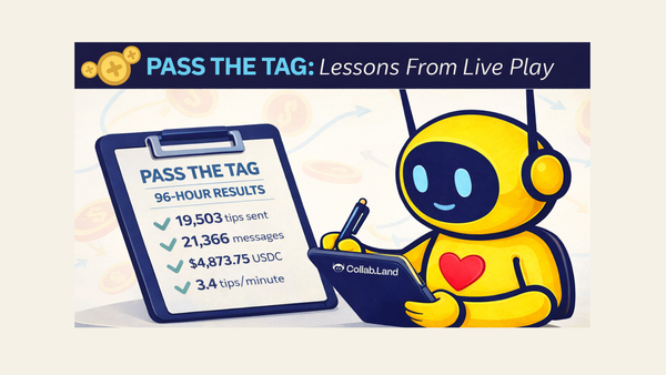 Pass the Tag: A 96-Hour Test of Onchain Coordination