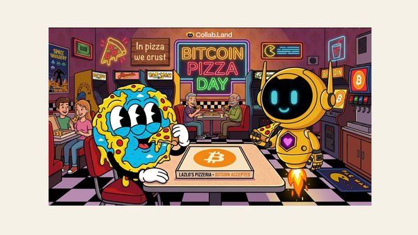The World’s Best Crypto Vibes Come With Free Pizza