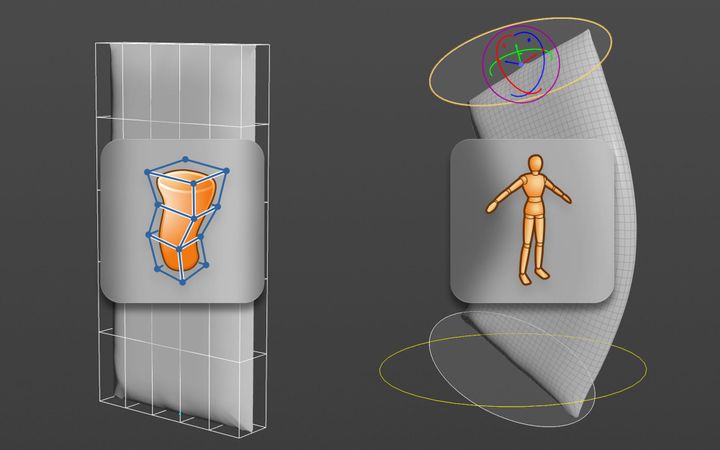Lattice Deform Rig Component in Houdini APEX