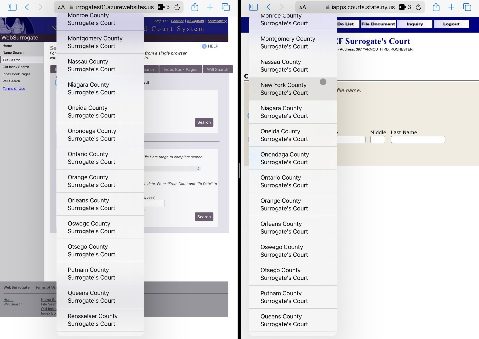 Update on Searching New York County Surrogate's Court Records