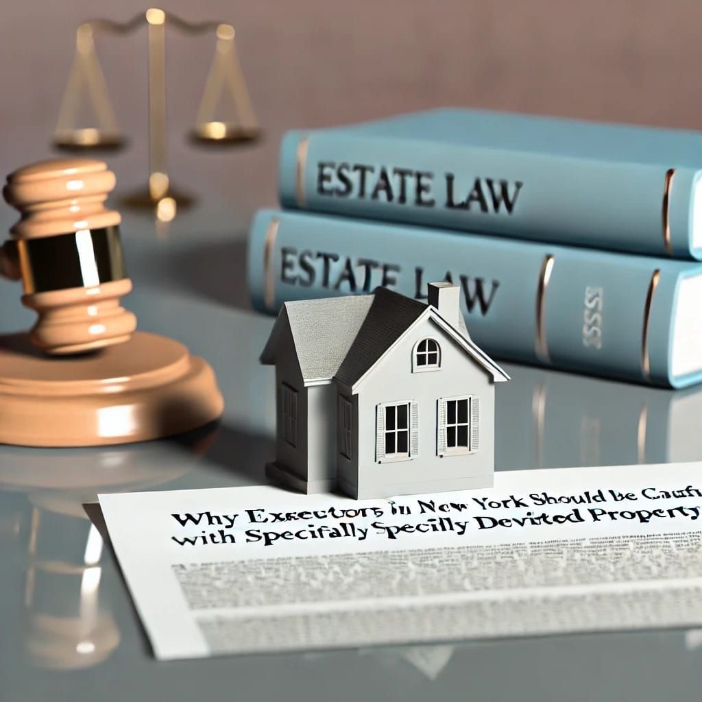 Why Executors in New York Should Be Cautious with Specifically Devised Property