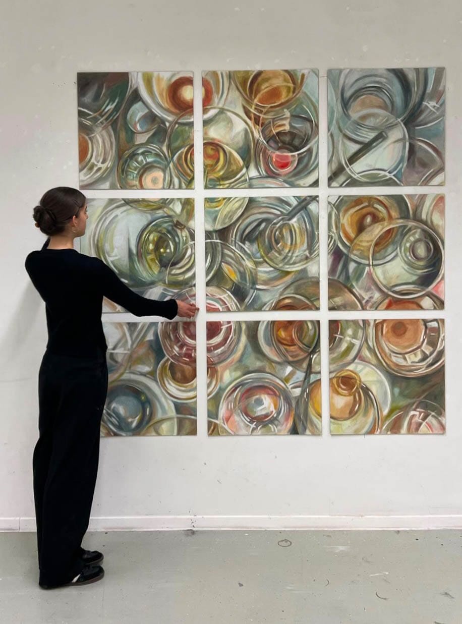 ida jesenberger at spark art fair 2026, solo presentation with Tassilo Unser at MARX HALLE