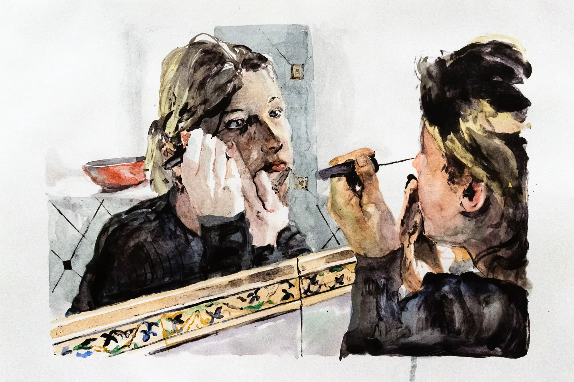 sarah mühlbacher, artwork, realistic, painting, contemporary art now