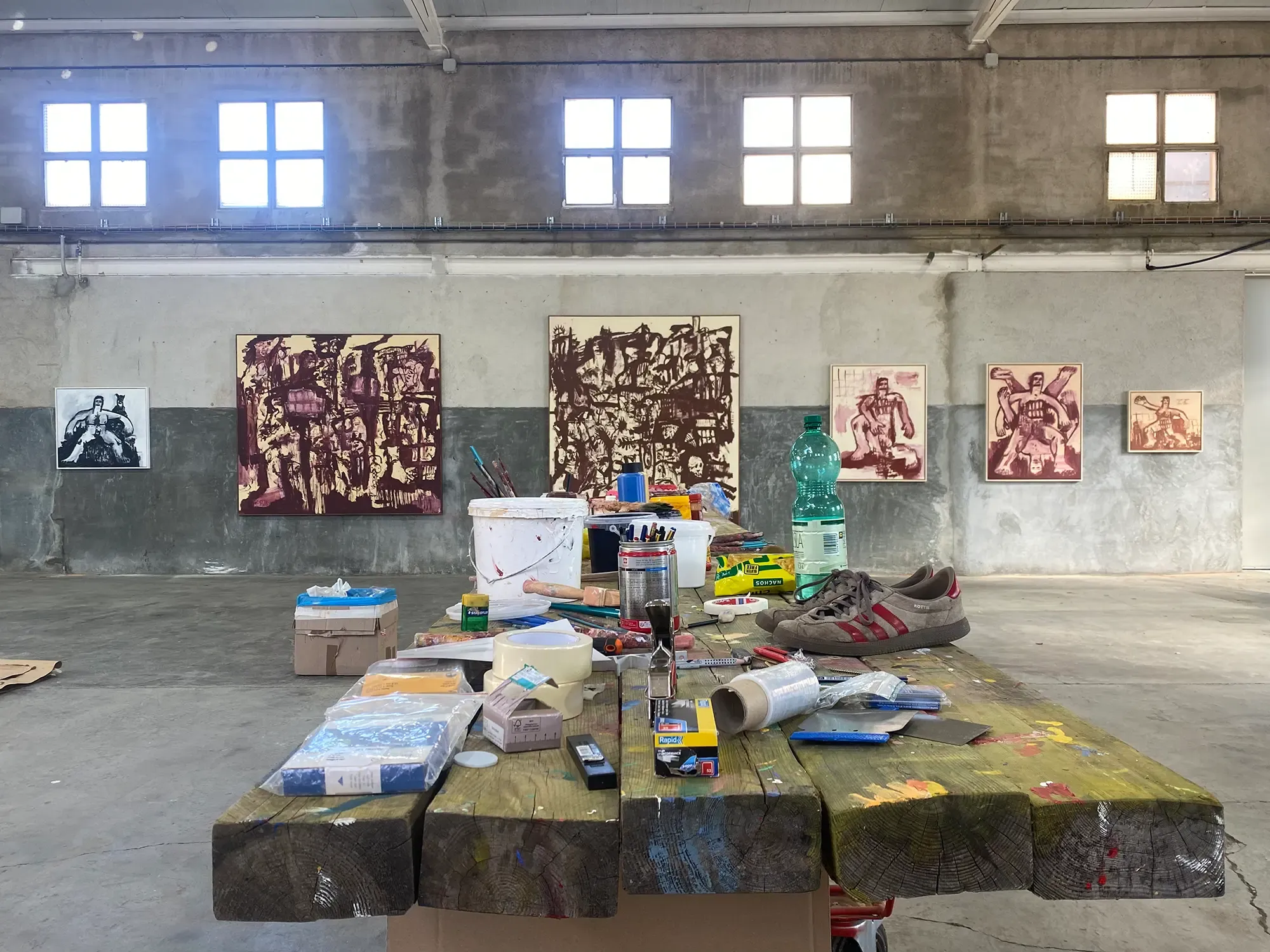 alzueta gallery, artist residency program, contemporary painter, kottie paloma with his stunning new works