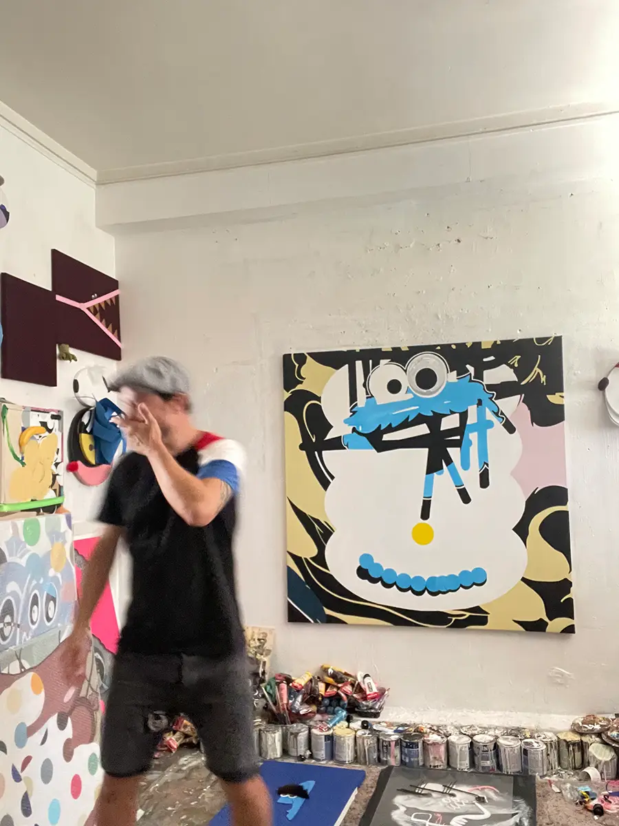 David Rosado, studio view now