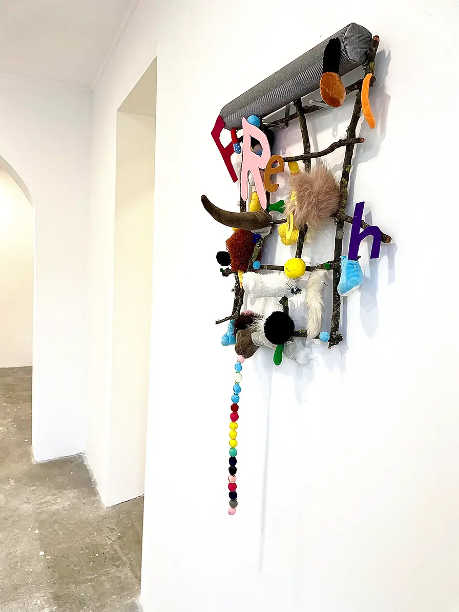 David Rosado, installation view, sculpture now, promising Portuguese painter 