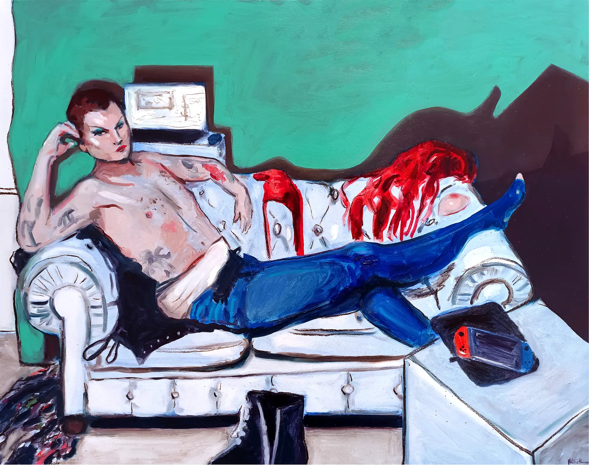 emil klostermann, new promising artist, munchies art club introduce students from art university linz, ursula hübner,