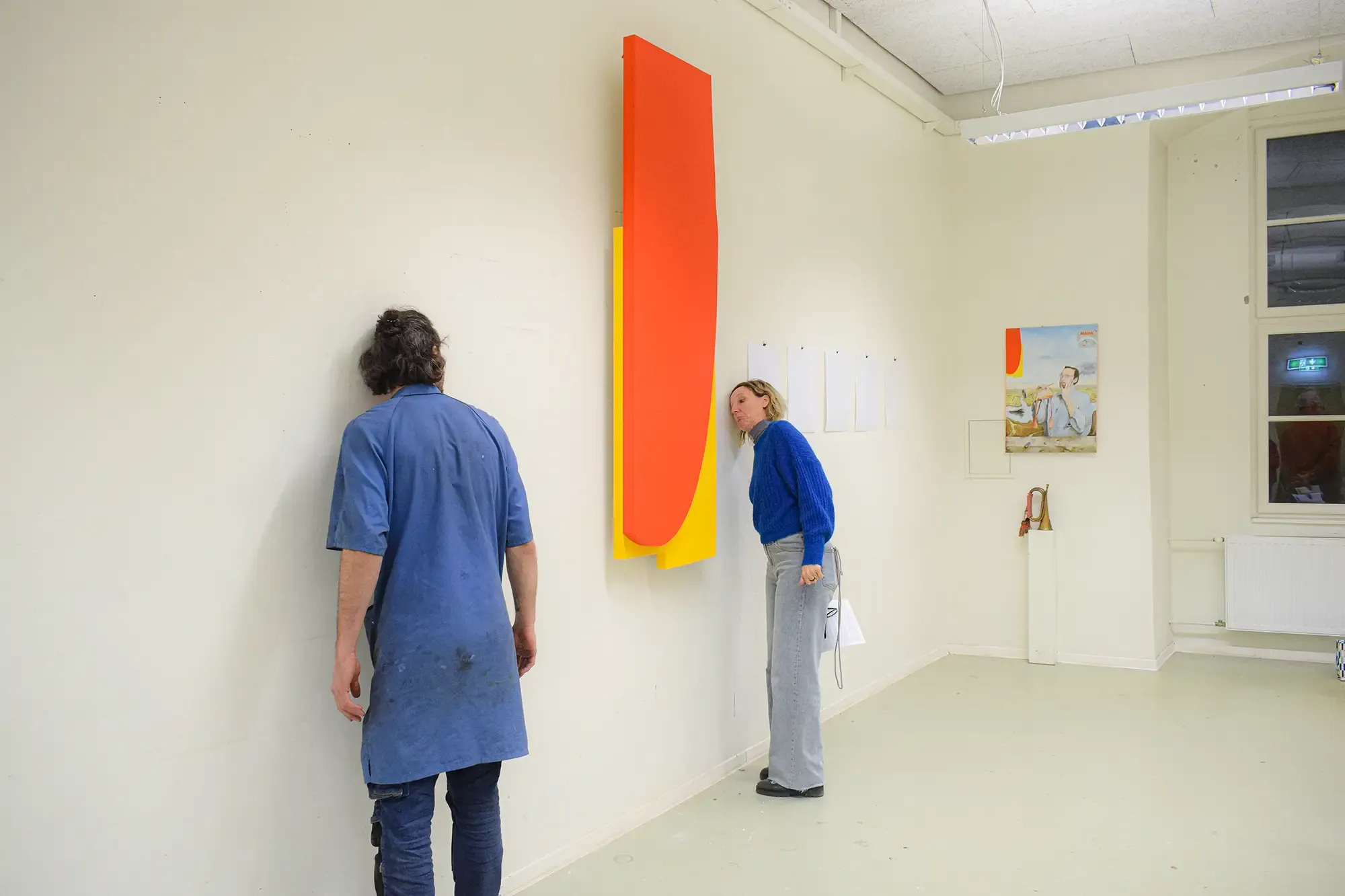 art university linz, austria, presentation of a student work