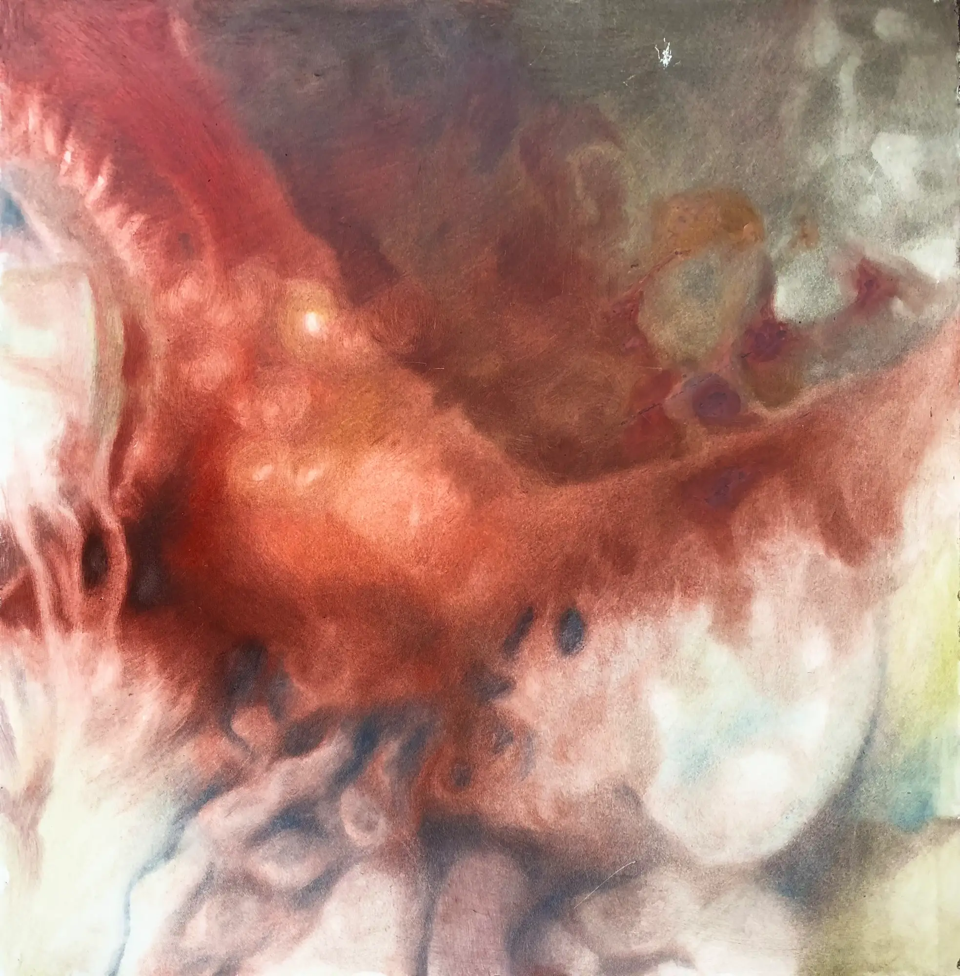 ida Jesenberger detail of her paintings