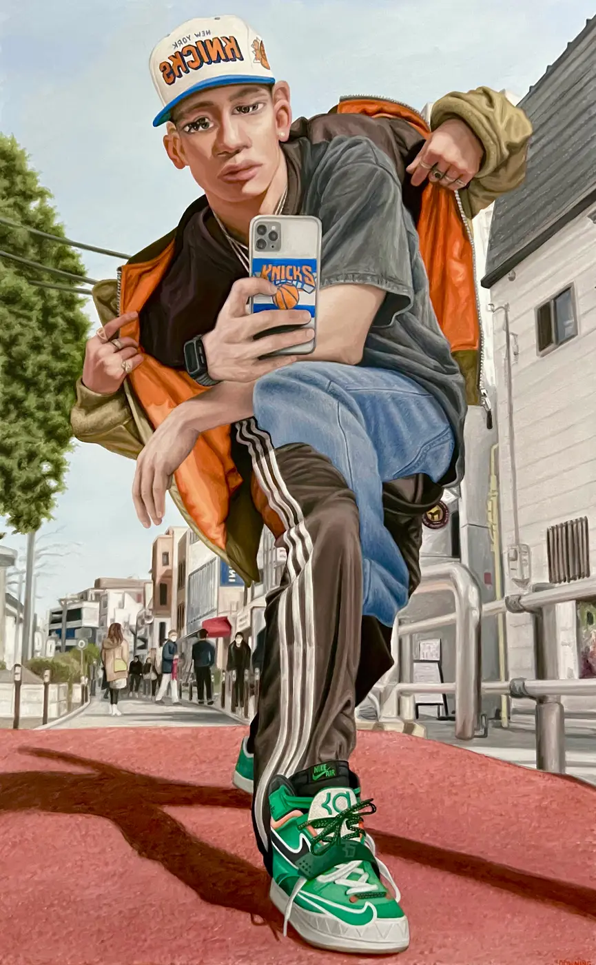 jonathon downing new faces in contemporary art and paintings, trending on instagram