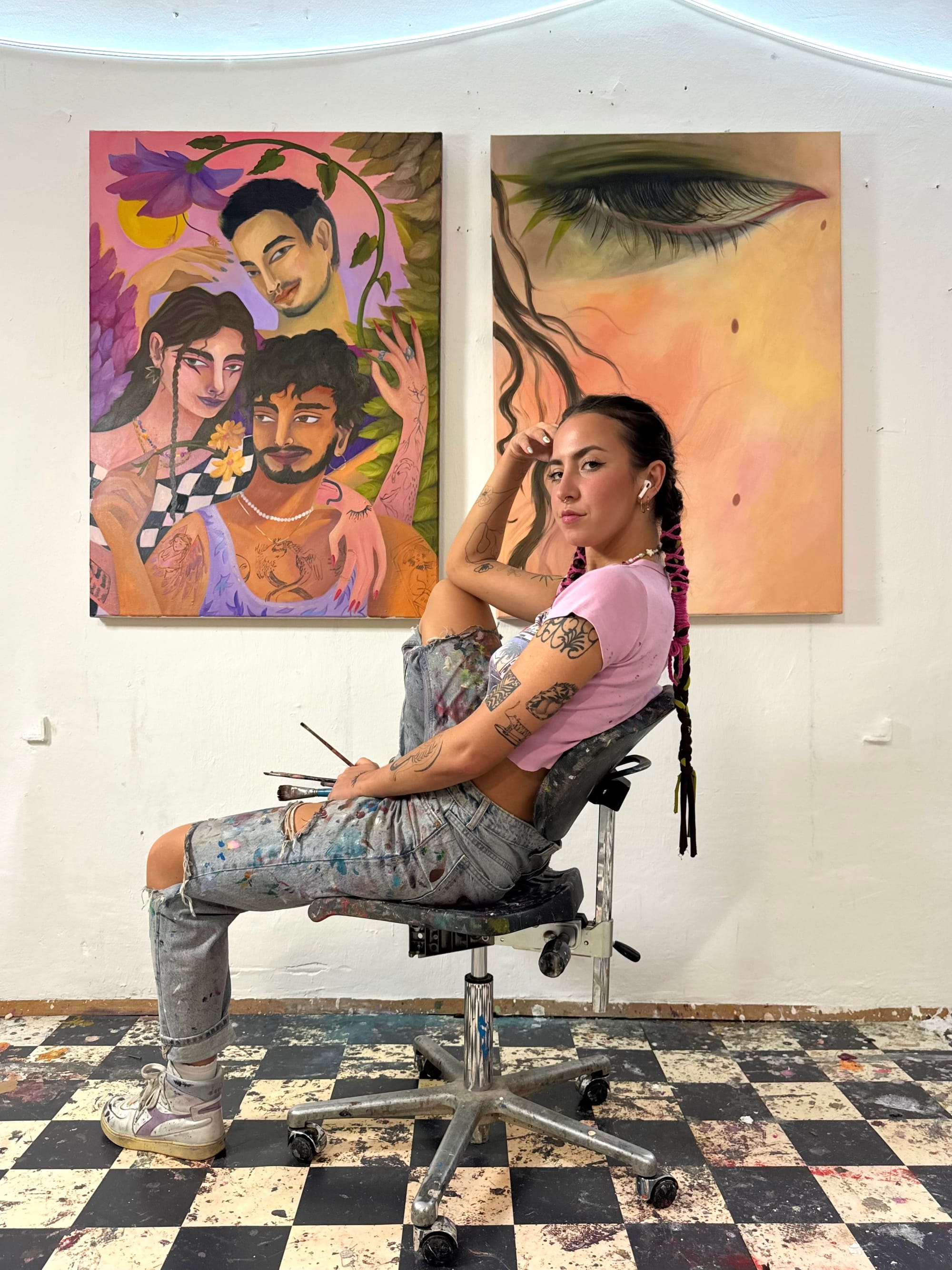 florine imo in our artist radar 5 by catapult the new munchies art club