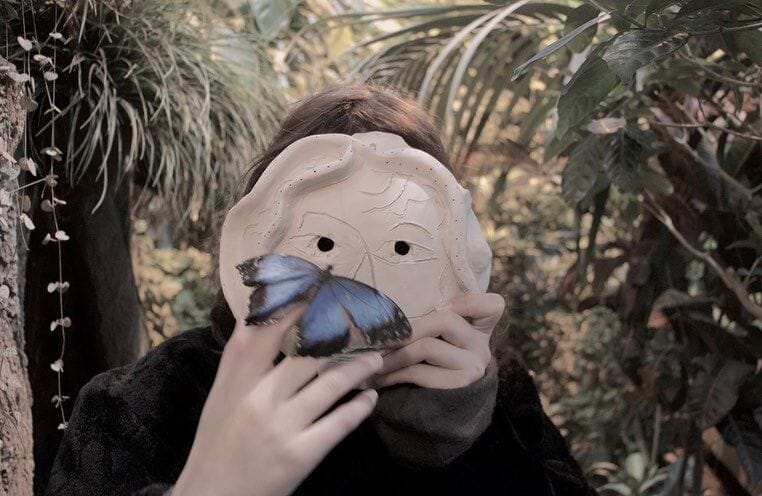 Still from Sopho Mamaladze’s “Autoportrait” project, a video and photo-based exploration of identity created in Vienna