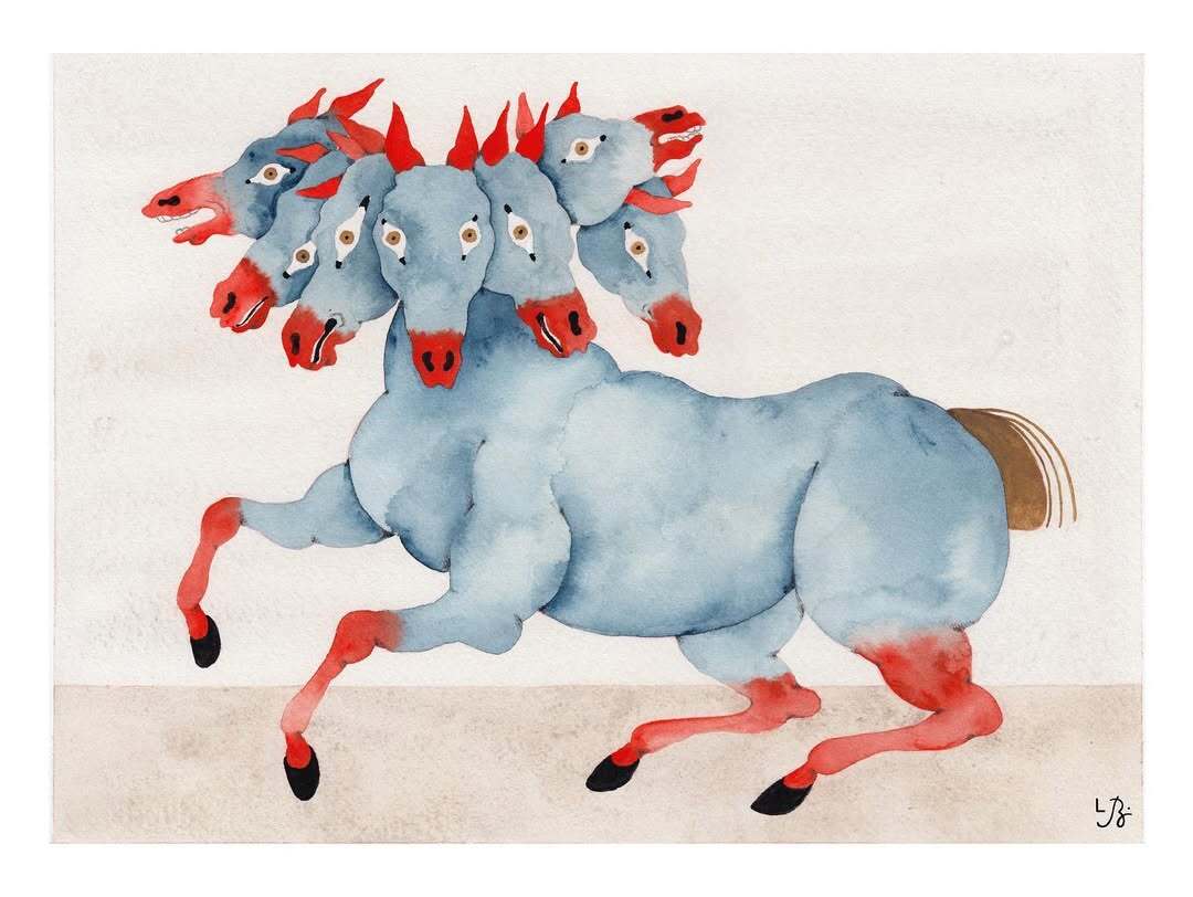 artists working with horses as a theme