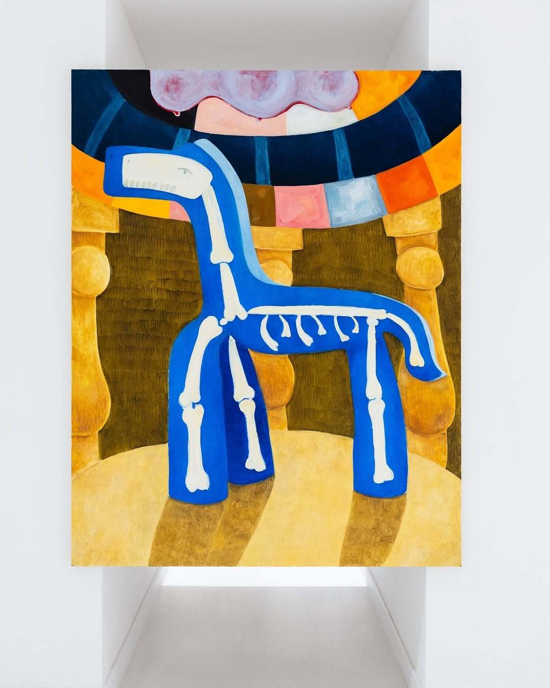 contemporary horse painting