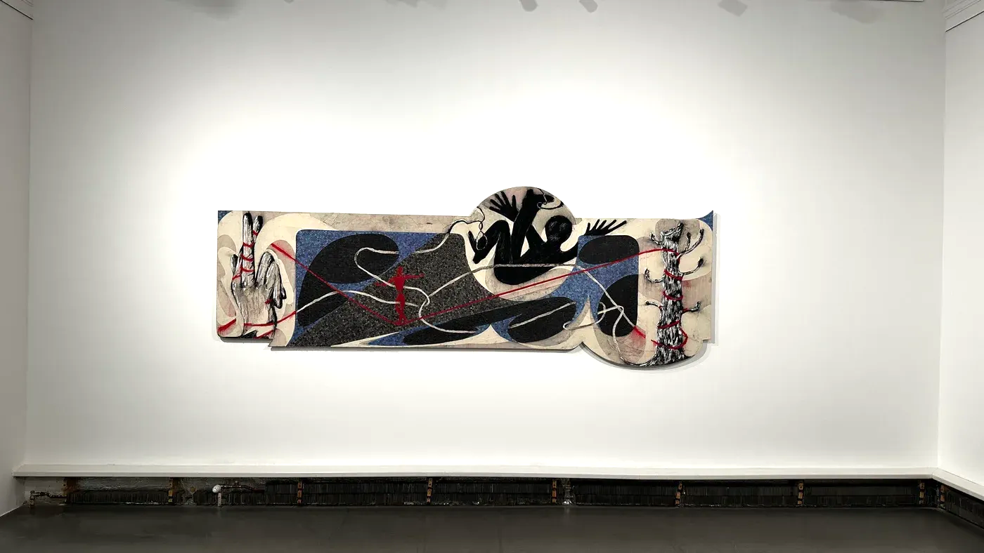 Igor lovki, artist, at bildraum, vienna exhibition review, friday dispatch - catapult munchies art club