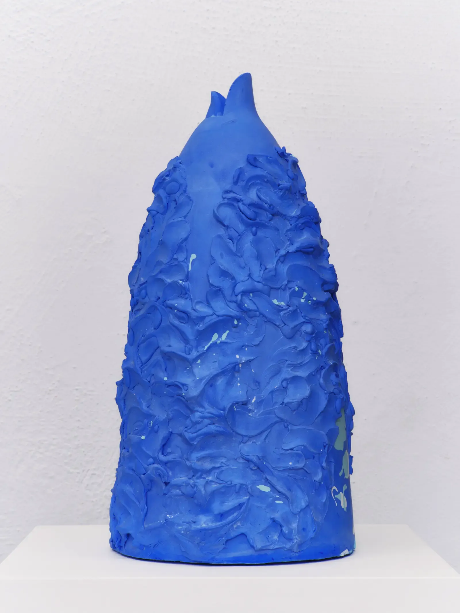 Bianca Barandun, artwork blue vase , ceramic