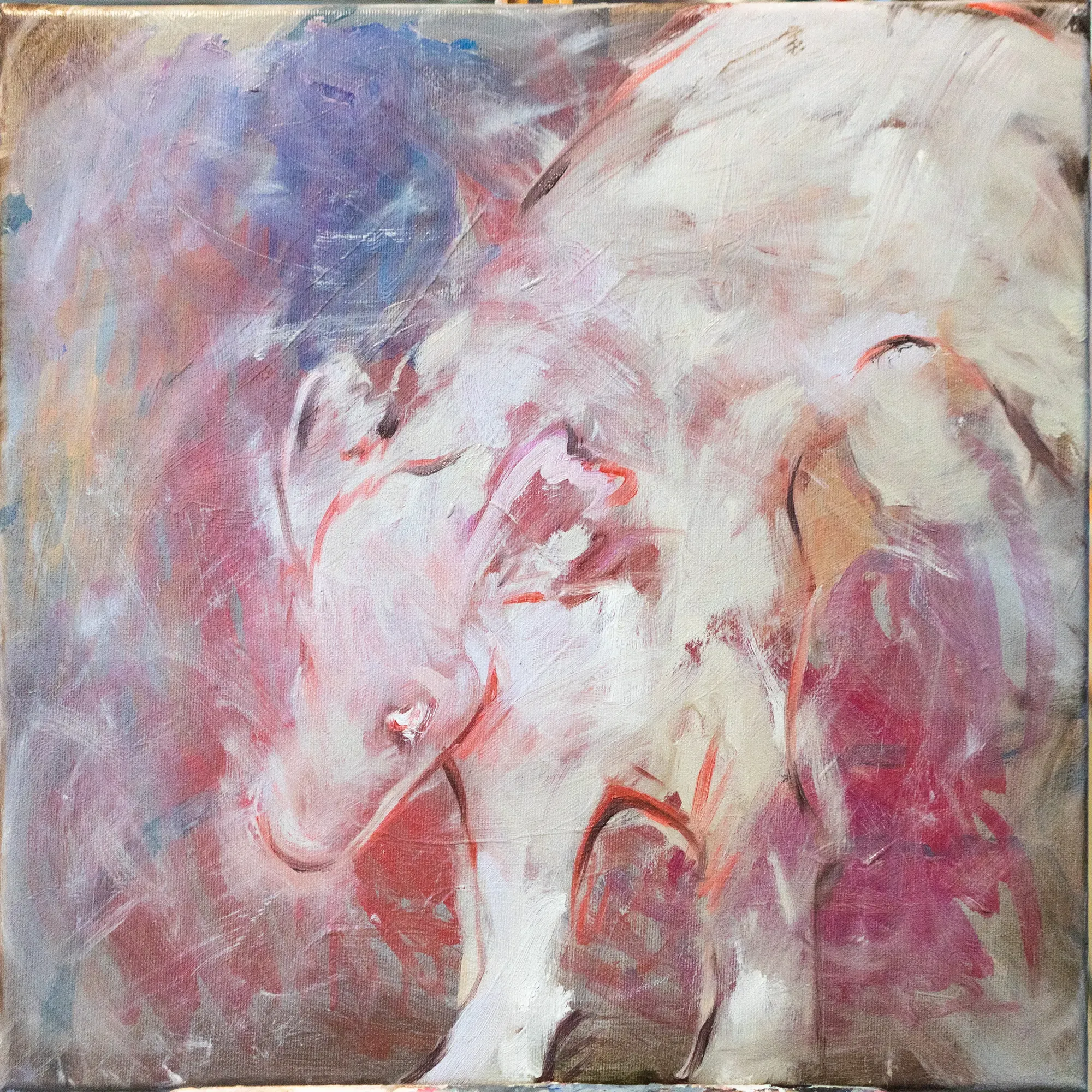 emerging contemporary artist Sarah Hischemöller - painting