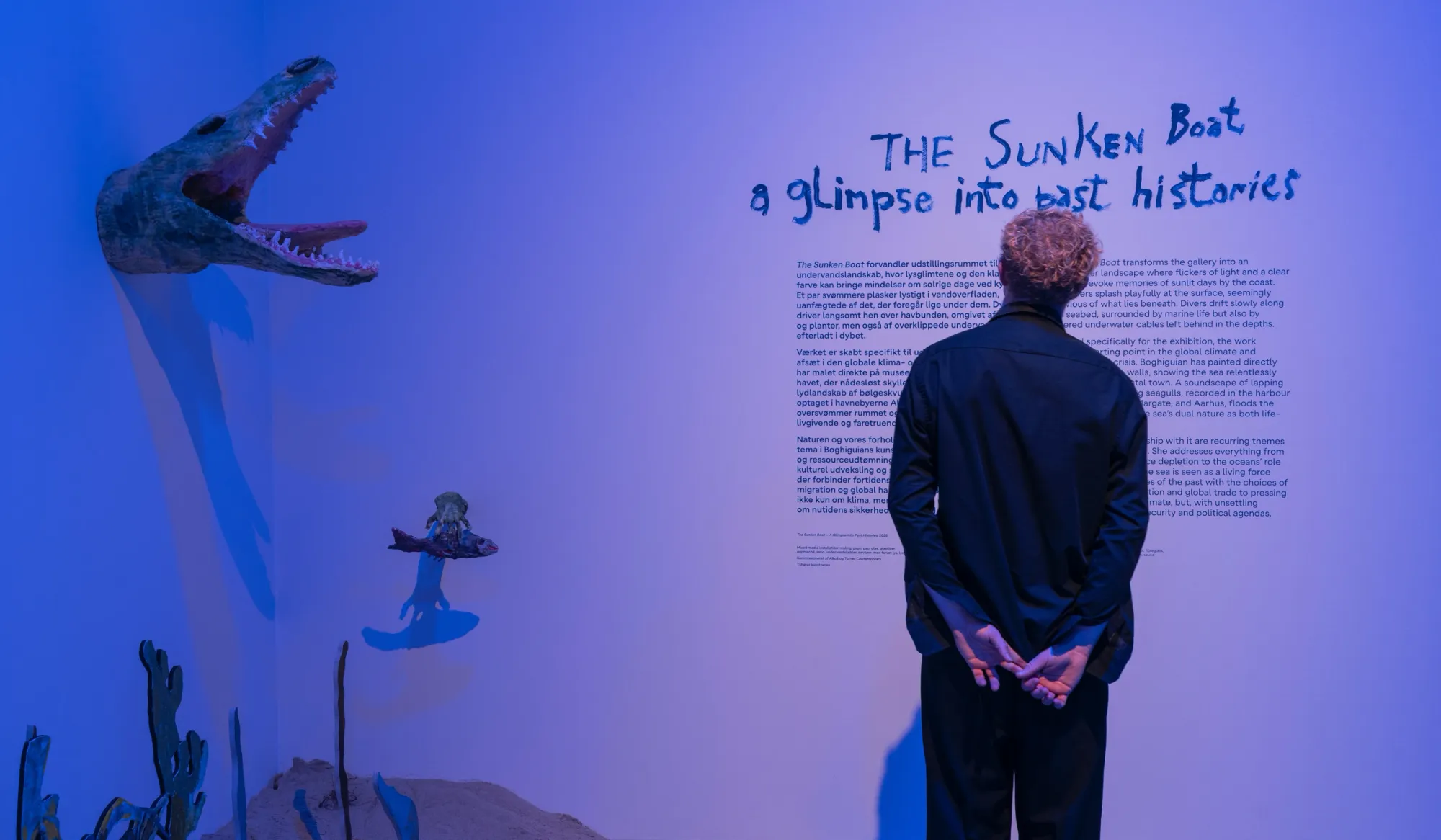 Anna Boghiguian – The Sunken Boat at aarhus -aros art museum contemporary art