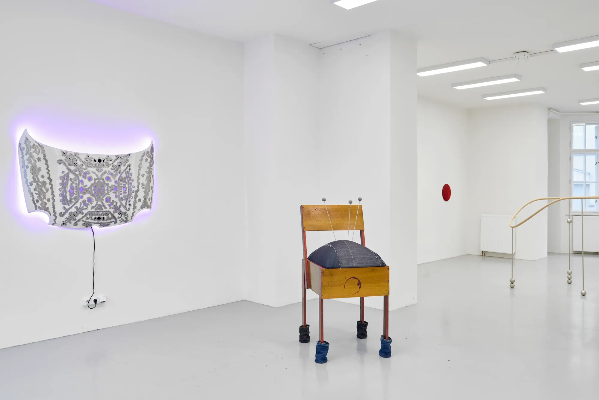 GAVU gallery exhibition current,&nbsp;The Cake is a Lie. Curated by Lamija Čehajić and Jirka Skála 