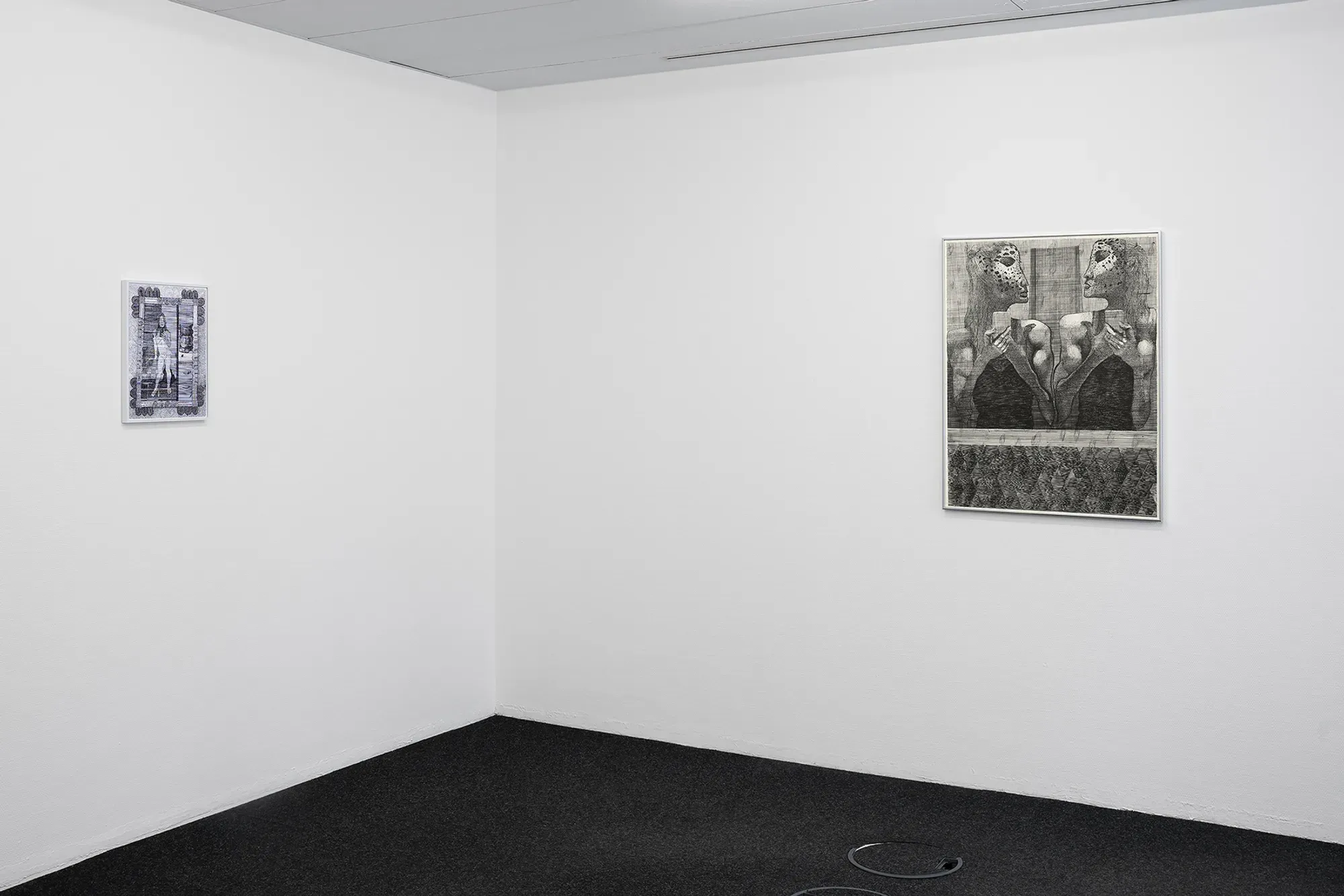goodbank currently on view katharina Schücke with Spiegel , curated by Maja Dana Lisewski