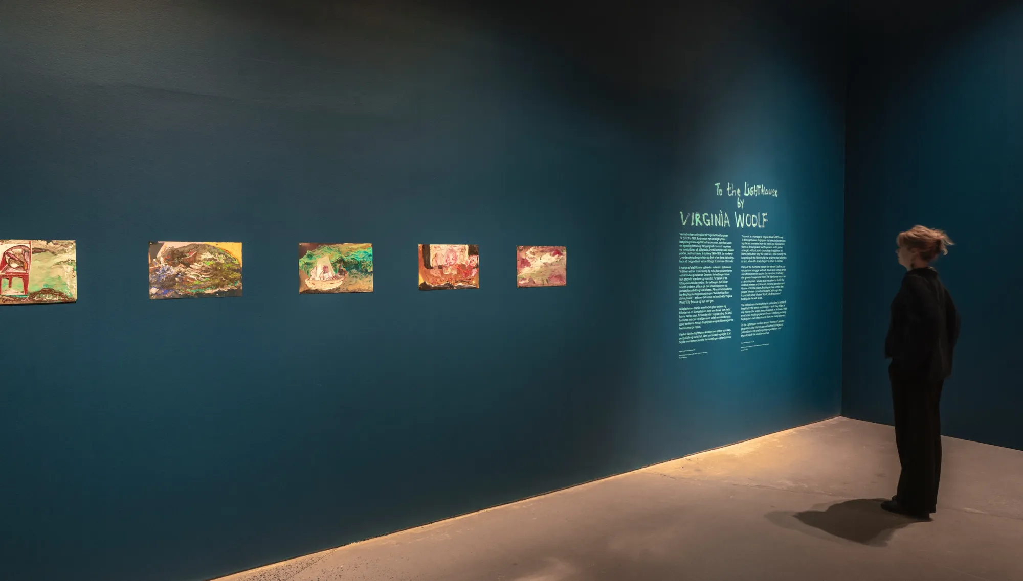 Anna Boghiguian – The Sunken Boat - Virginia Woolf - aros art museum current show