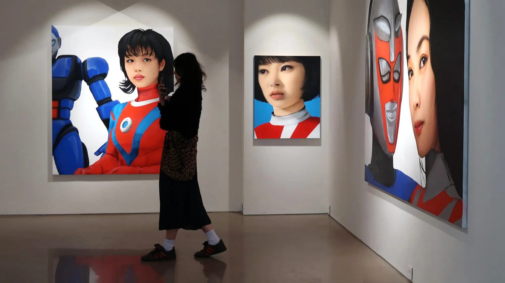 Installation view of P.Kim Kimtaegi exhibition The Conqueror’s Delightful Valley at Hippie Hannam Gallery Seoul.