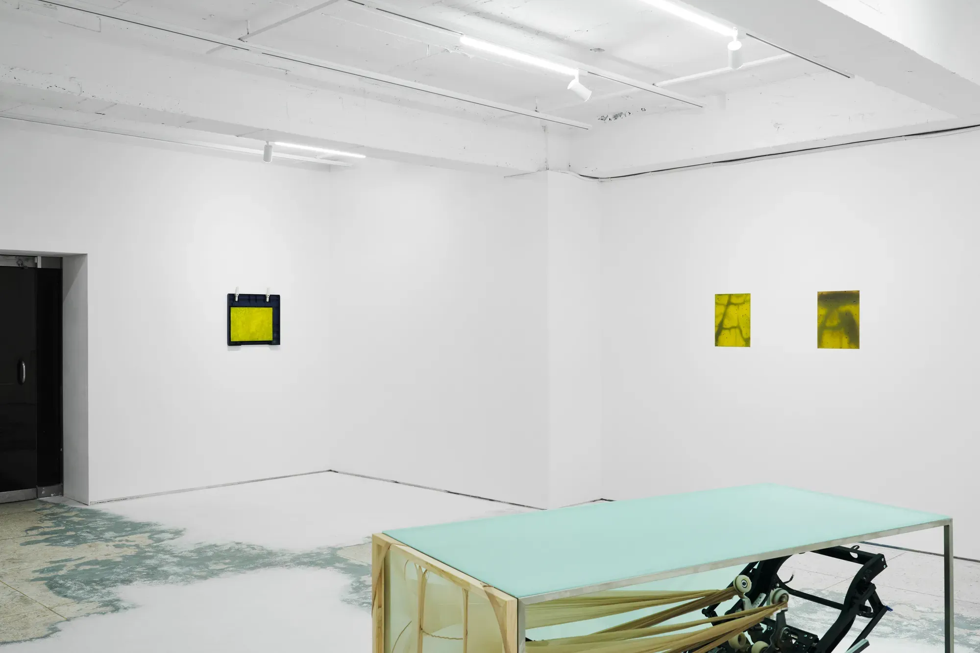 Yorgos Agrotes: Installation view of “Massage Platz” at SHOWER, Seoul Curated by Haram Kang 