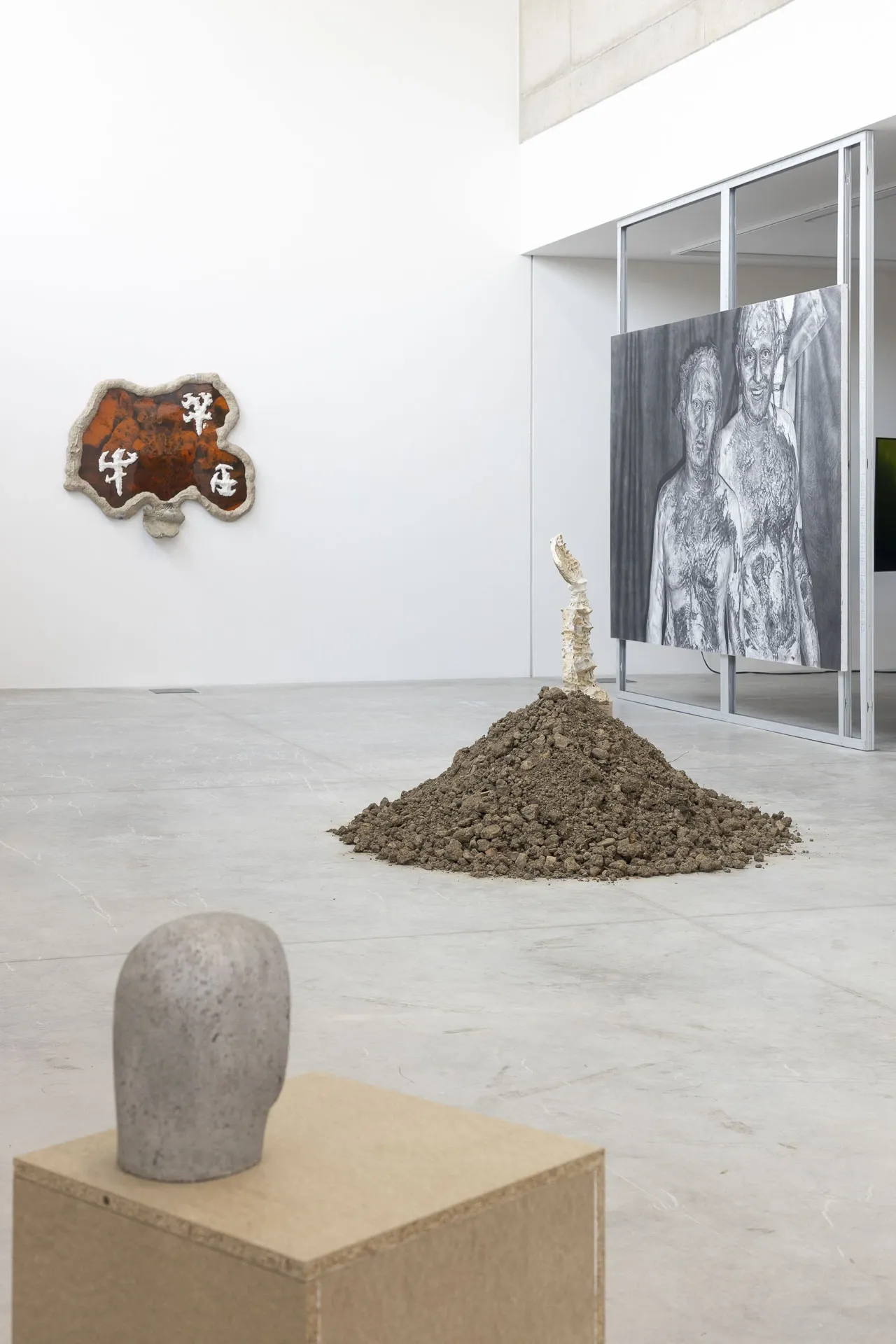 object based sculpture installation LUFT Festival Ostrava contemporary art gallery