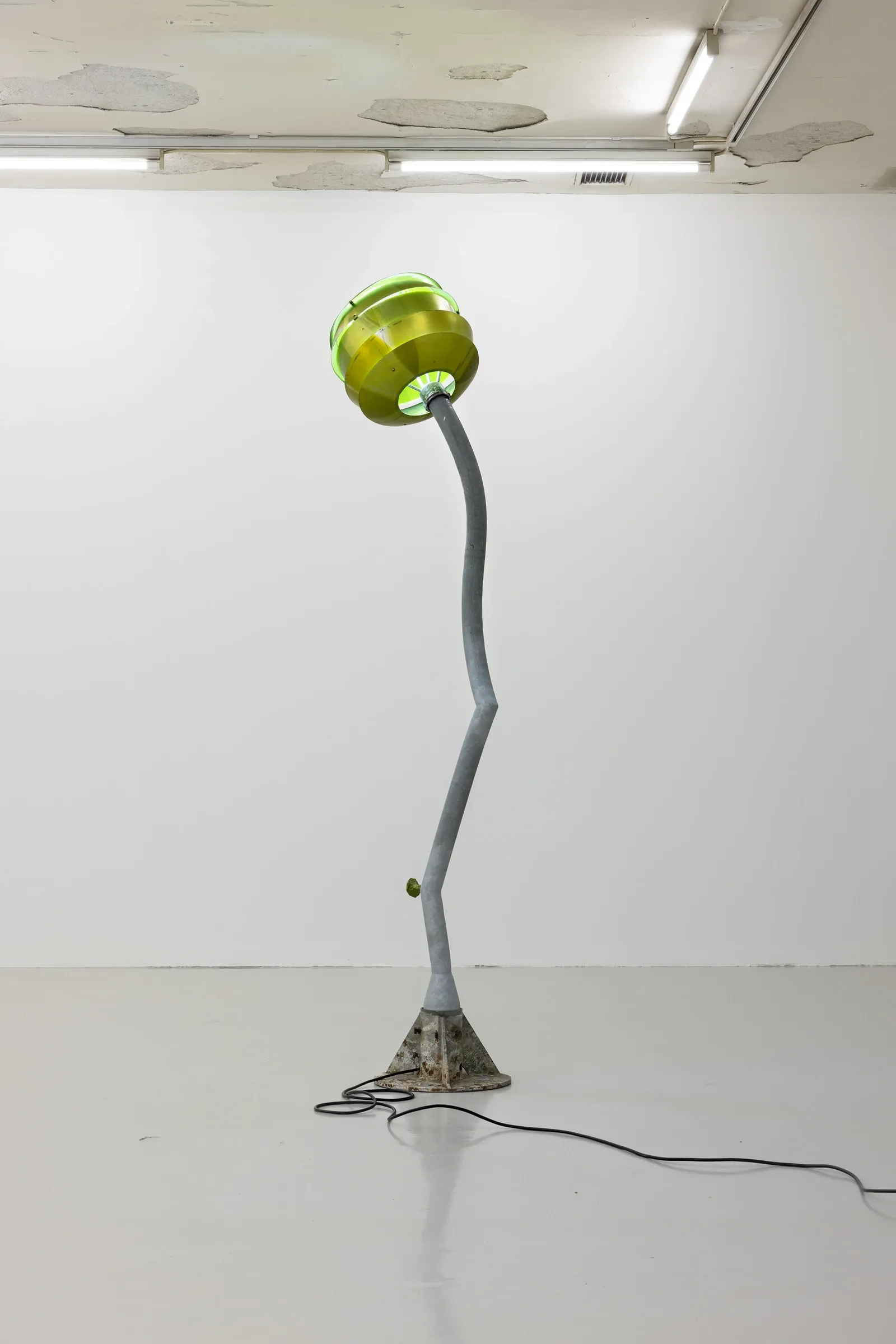 Worker Ant After Work (2026) by Matti Sumari, sculptural street light installation at SIC Helsinki