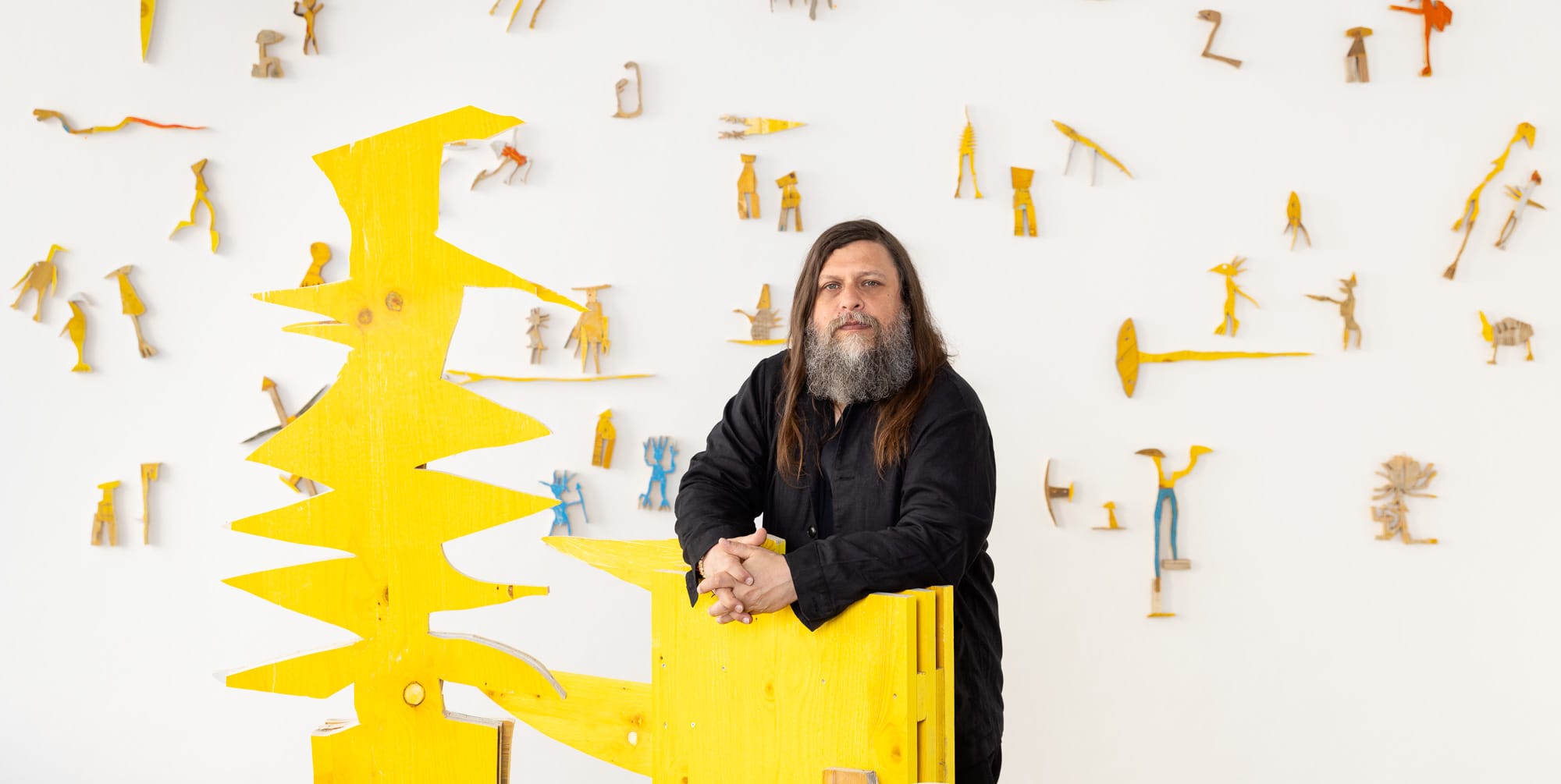 Ernst Koslitsch artist vienna at bildraum bildrecht curated by katharina Hoffmann artist in focus