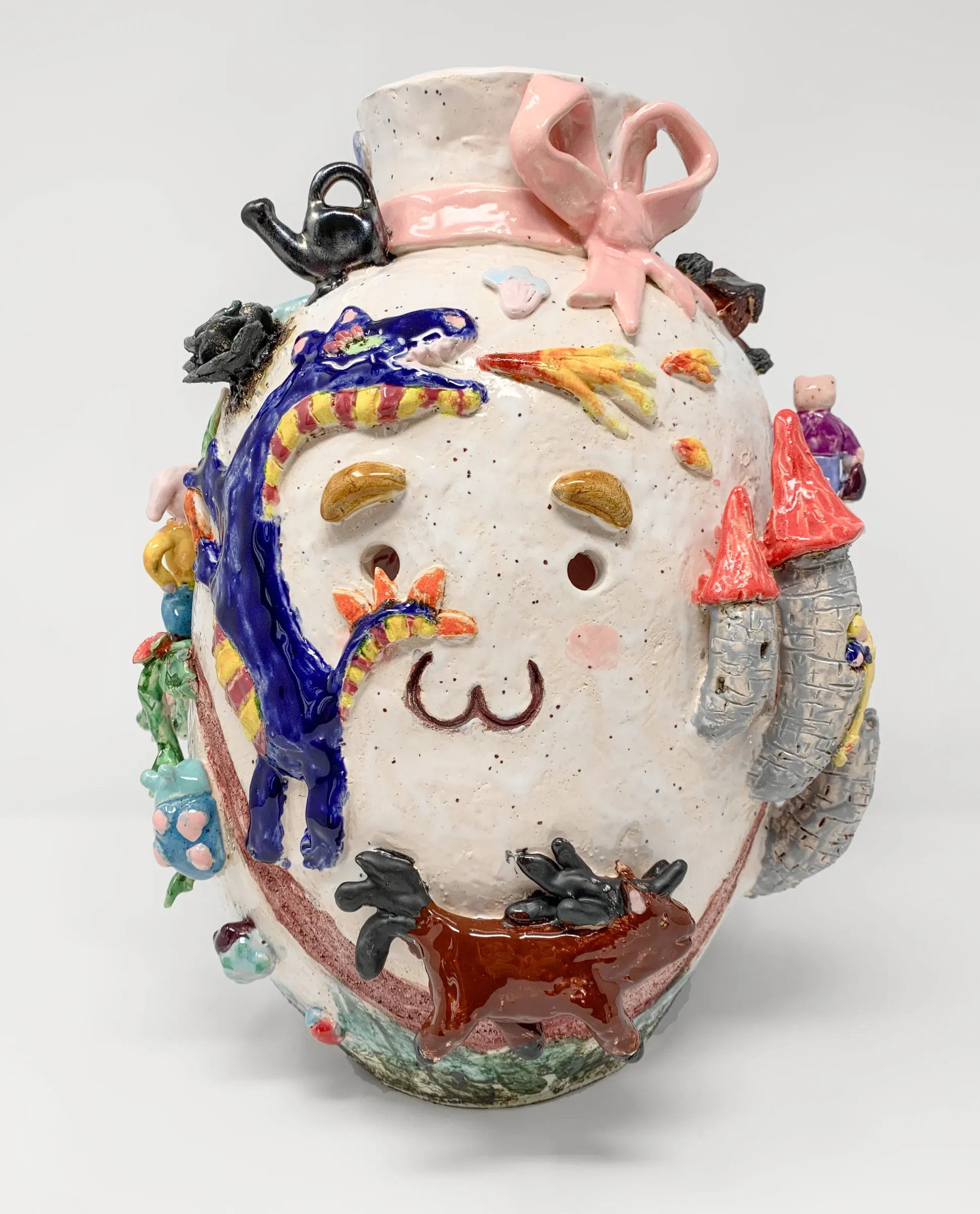 super future kid ceramic colourful new 2026 artwork